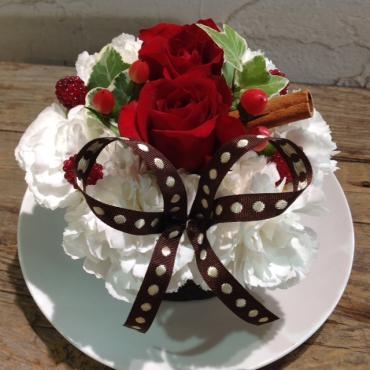 【大人気！フラワーケーキ！】一番人気の「ショコラ」をお届けいたしました！！｜「本郷台花う」　（神奈川県横浜市栄区の花キューピット加盟店 花屋）のブログ